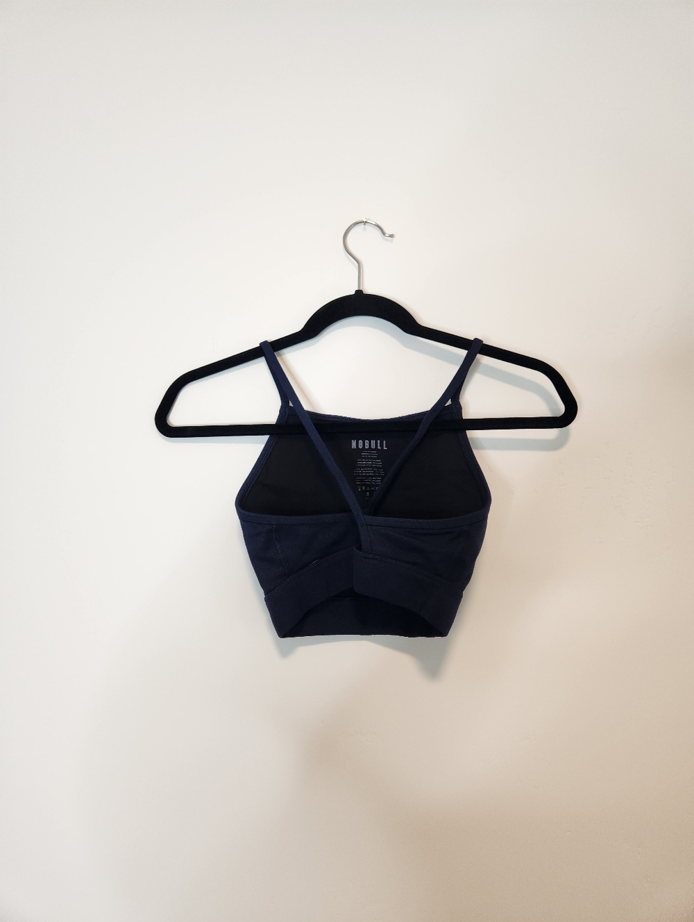 NOBULL High Neck Sports Bra Navy Blue Size Small - Picture 4 of 7